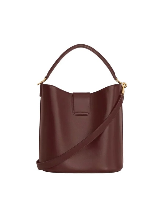 New Celine Medium Louise Leather Bucket Bag - Picture 2 of 4